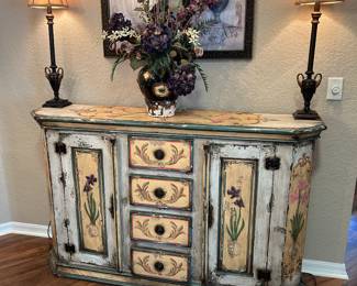 Hand painted Sideboard