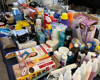 cleaning supplies