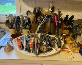 Utensils and kitchen vintage 