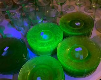 Uranium! Two tables and underneath FULL. 