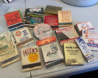 Rochelle Illinois Rockford Illinois Chicago Illinois dixon Illinois, sterling Illinois, Rockton Illinois matchbooks 