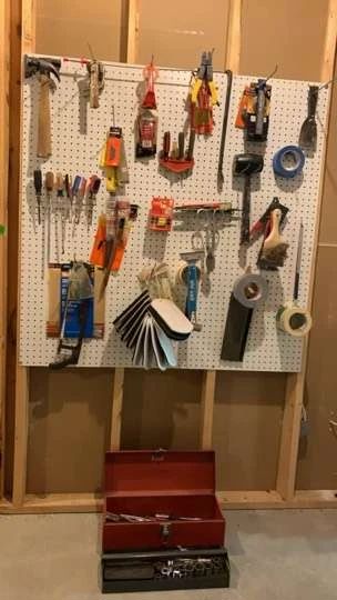 Misc Hand Tools with tool boxes