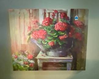 picture on canvas
