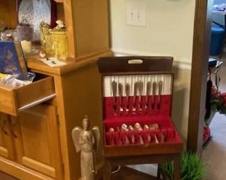 silver plate flatware