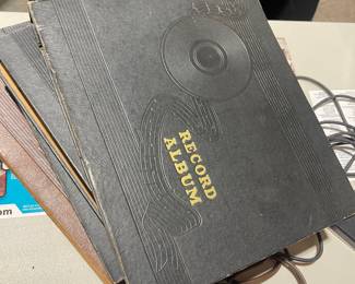 Early 20th century 10 inch records