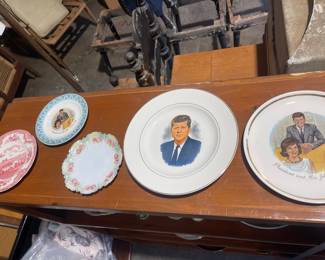 Lot of Kennedy plates