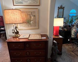 Hickory Chair Chest
LAMP SOLD