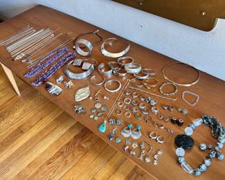 A sea of sterling silver!