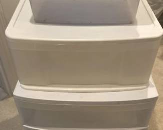 3 Drawer Cart, 1 Drawer Storage 1 Container