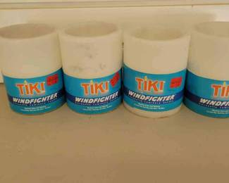 4 Tiki Windfighter Citronella Candles