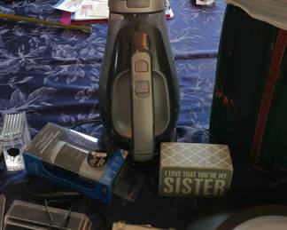 A Lot With A Black And Decker Platinum Hand Vac