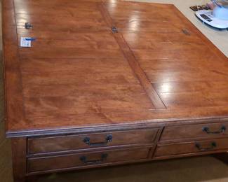 4.5 4.5 ft. Square Coffee Table With Storage