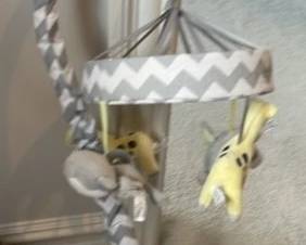 Baby Bedding And Mobile