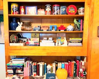 cookbook collection and other fun collectibles