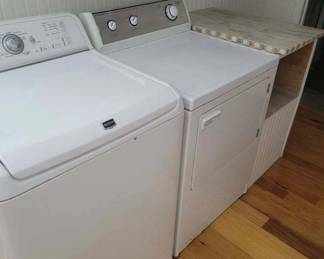 Washer and dryer