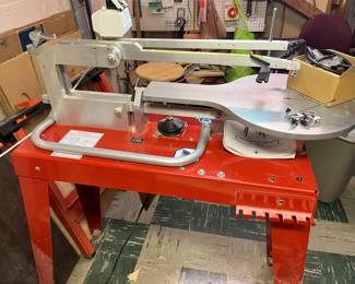 HAWK PRECISION SCROLL SAW. PAID $1250. ASKING  $500 OR BEST OFFER