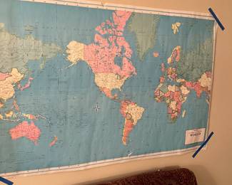 WALL MAP $10