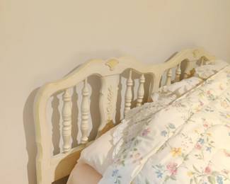 THOMASVILLE - FRENCH PROVENCIAL STYLE HEADBOARD & BEDFRAME - $20