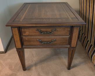 BRANDT - VINTAGE END TABLE - $30