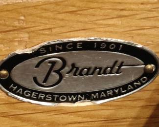 BRANDT - VINTAGE END TABLE - $30