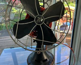 Vintage 40s Black Emerson Electric Fan 