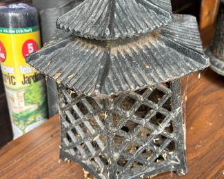 Japanese Double Pagoda Garden Lighting Lantern