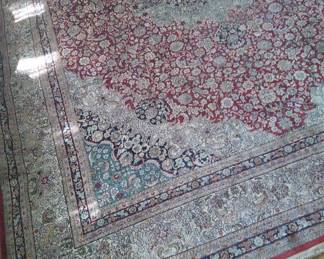 Handmade Silk Carpet Classical Oriental Design