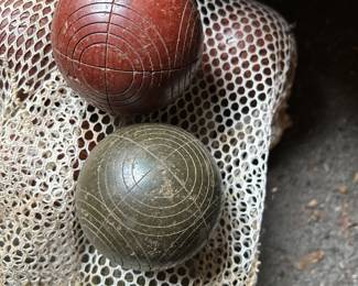 Bocce ball set