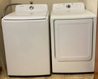 Newer Samsung Washer & Dryer