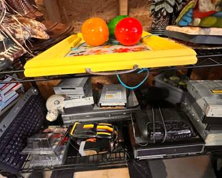 electronics, from tape decks to keyboards