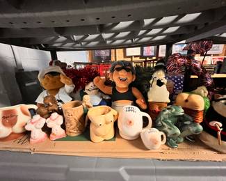 Vintage mugs, and naughties