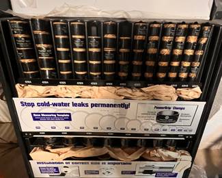 Vintage Napa Belts hose rack