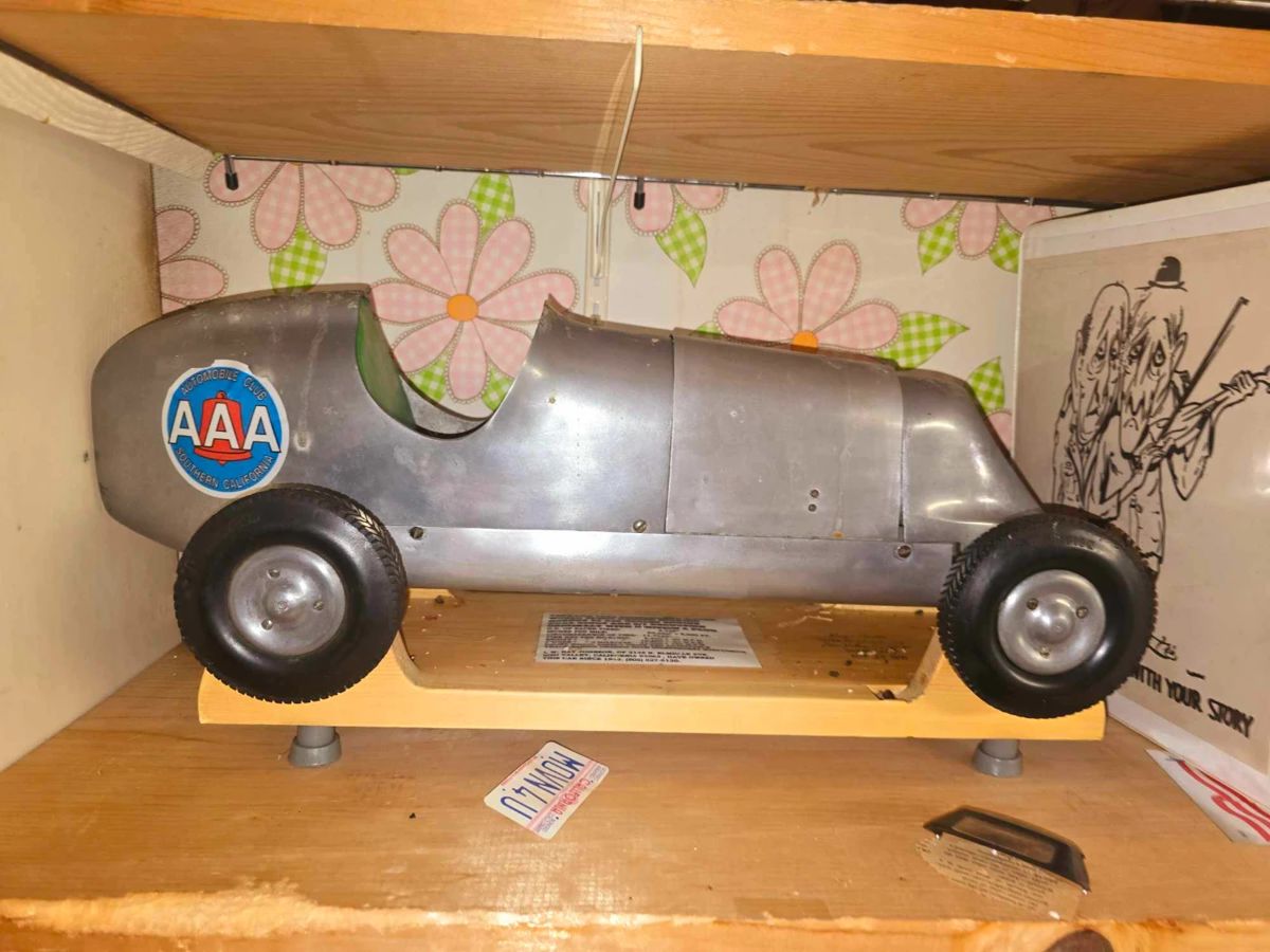 AAA gas powered race car. 