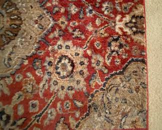 5' x 7' rug includes pad if needed