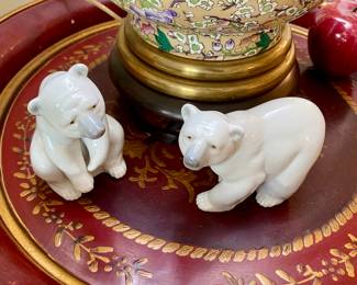 Lladro polar bears