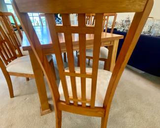 Details of chair back 