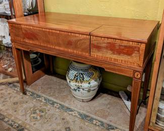 Antique Mahogany Spinet Desk 