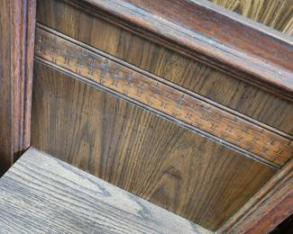 These were the night stands that hung on the wall