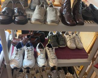 Men’s shoes Nike, New Balance, Leather Boots, Go dance or run in style. 