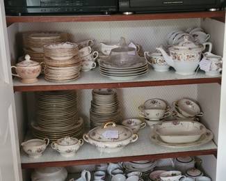 Extensive Collection of rare finds china patterns