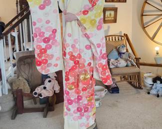 Authentic Japanese Kimono-Missing Sash
