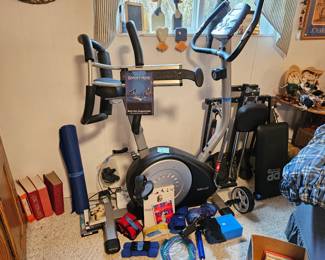 EXERCISE EQUIP- Also Nordic Track in Garage