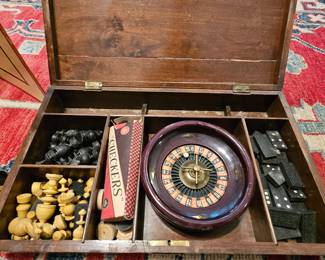 Traveling Gambling Kit-pre-1930's ?