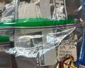 More great buttons and tie tacks and cuff links