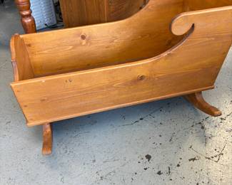 Nice pine cradle