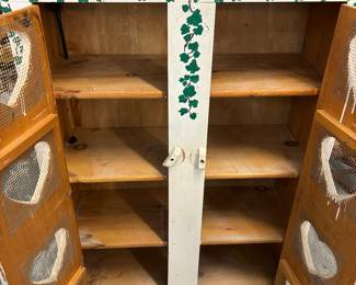 Nice little cabinet. Ready for you to redo.