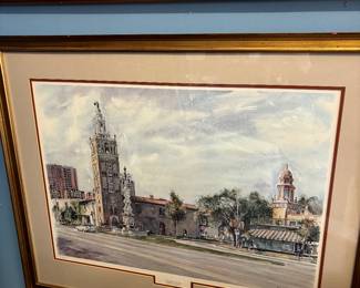 Kansas City Plaze Signed print.