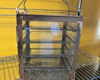 Bakers Display Box - original handles and shelves.