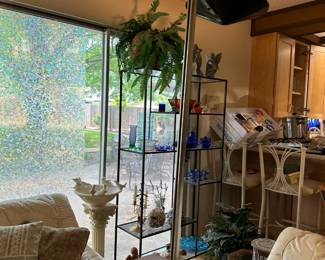 George Thurston Lytespan for Lightolier Tension Pole lamp with table