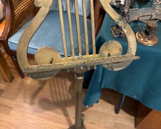 Tall Brass Music Stand